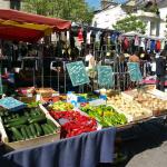 Market day in Vernon, France