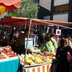 Market day in Vernon, France